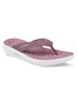 SL-411L-A Mauve Women's Flip Flops
