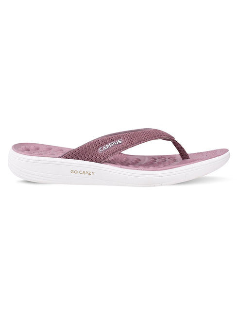 SL-411L-A Mauve Women's Flip Flops