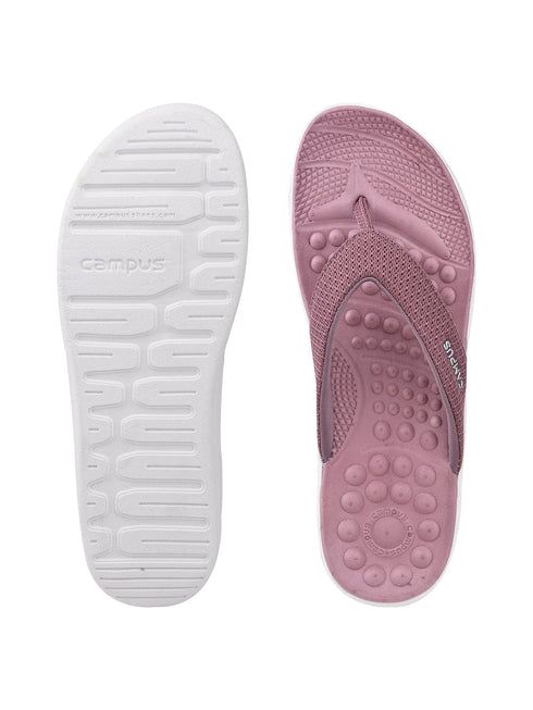 SL-411L-A Mauve Women's Flip Flops