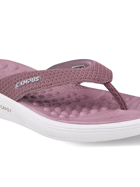 SL-411L-A Mauve Women's Flip Flops