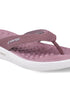 SL-411L-A Mauve Women's Flip Flops