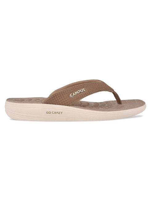 SL-411L Beige Women's Flip Flops
