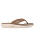 SL-411L Beige Women's Flip Flops