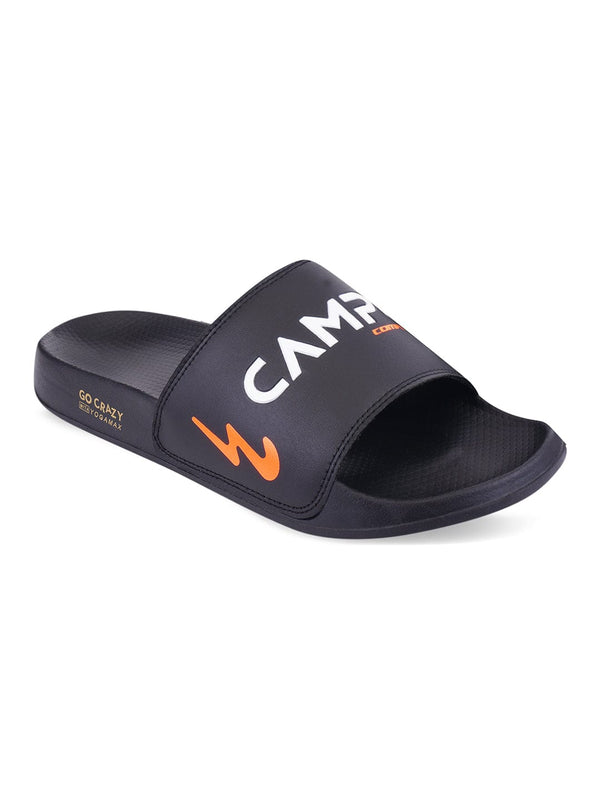 SL-415A Black Men's Slides