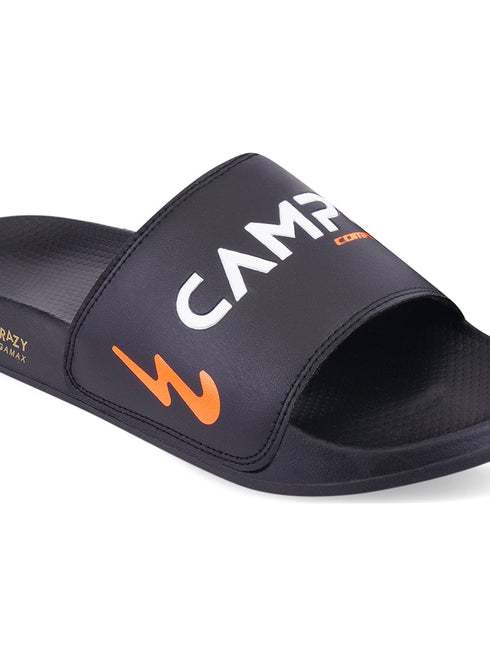SL-415A Black Men's Slides
