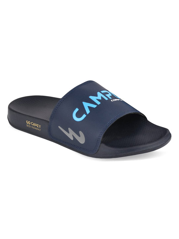 SL-415A Navy Men's Slides