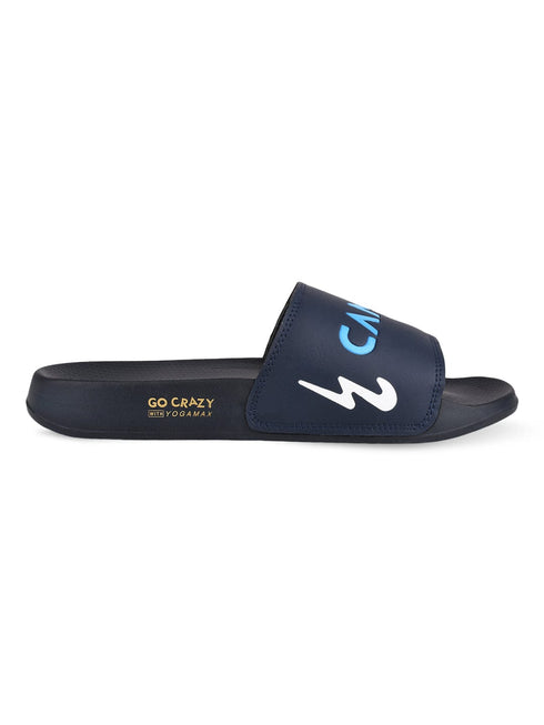 SL-415A Navy Men's Slides