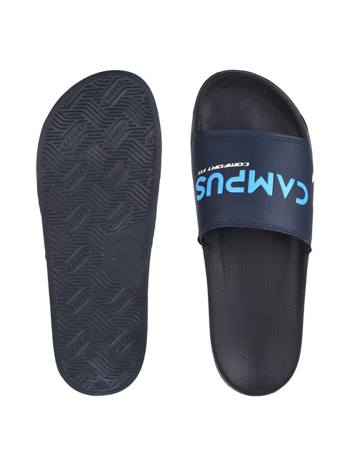 SL-415A Navy Men's Slides