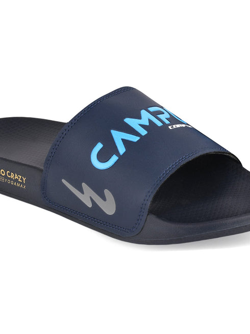 SL-415A Navy Men's Slides