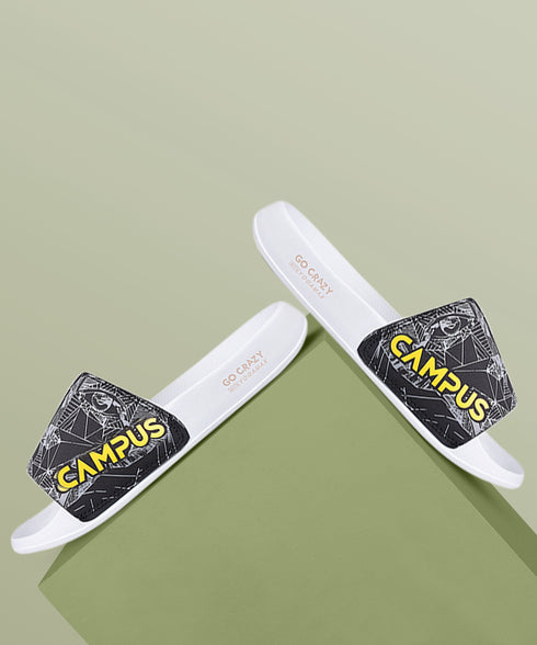 SL-423 Black Men's Slides