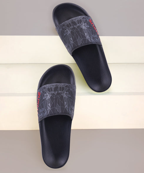 SL-423 Black Men's Slider