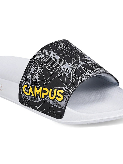 SL-423A Black Men's Slides