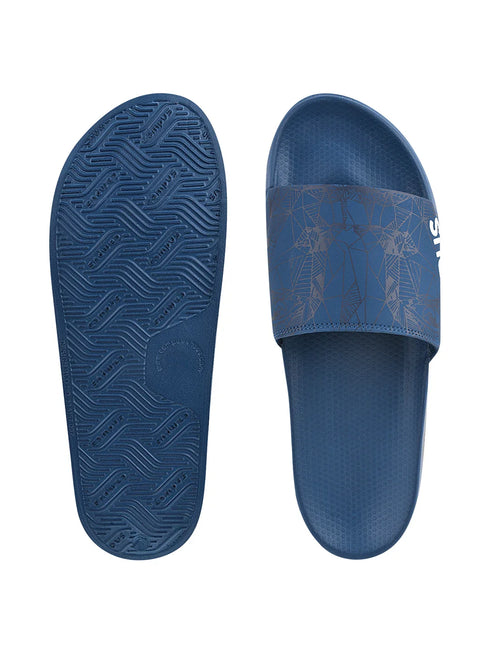 SL-423A Blue Men's Slides