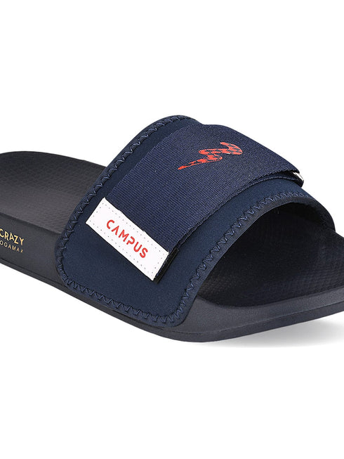 SL-424A Blue Men's Slides