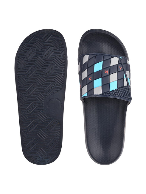 SL-425 Blue Men's Slides