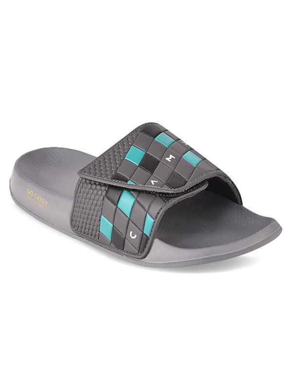 SL-425 Grey Men's Slides