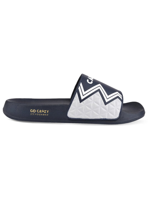 SL-427 Blue Men's Slides