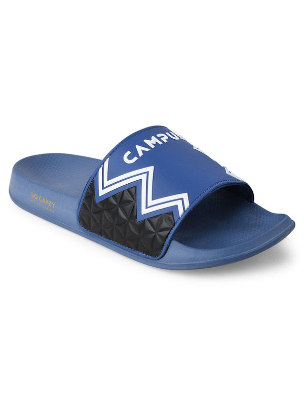 SL-427 Blue Men's Slides