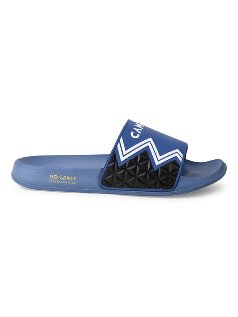 SL-427 Blue Men's Slides