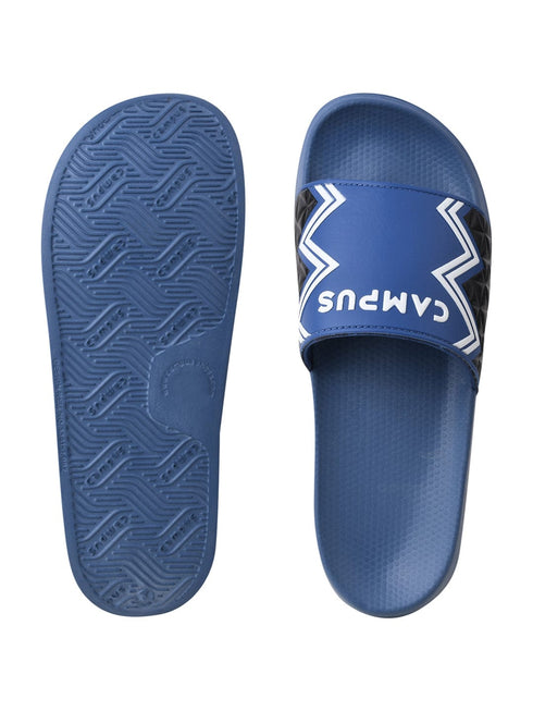 SL-427 Blue Men's Slides