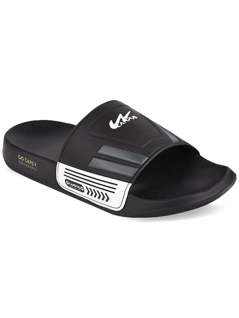 SL-428 Black Men's Slides