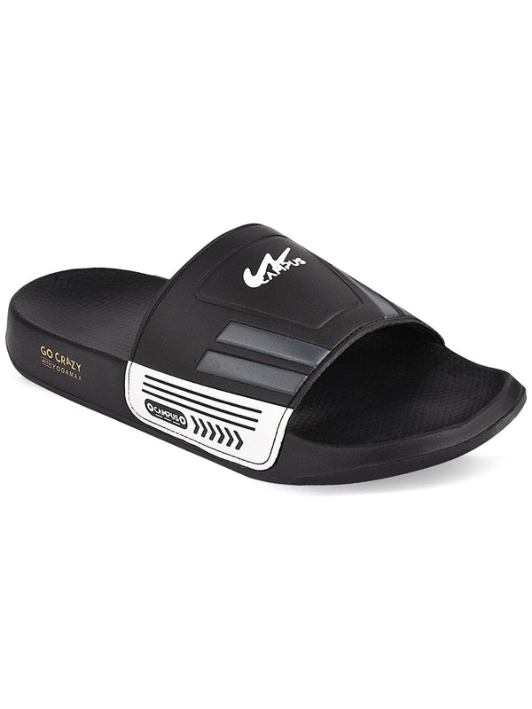 SL-428 Black Men's Slides
