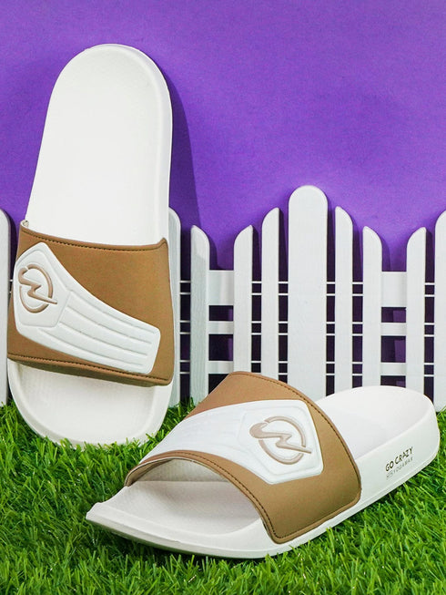 SL-429 Off White Men's Slides