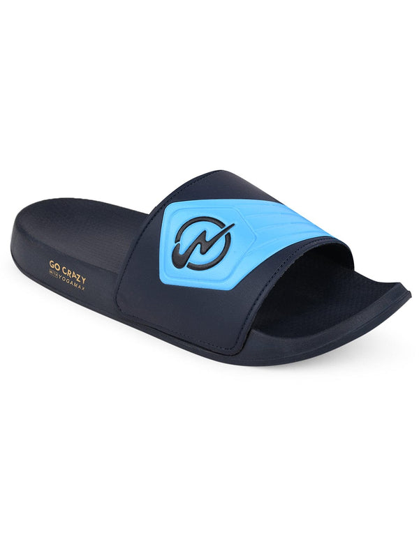 SL-429 Blue Men's Slides