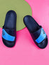 SL-429 Blue Men's Slides