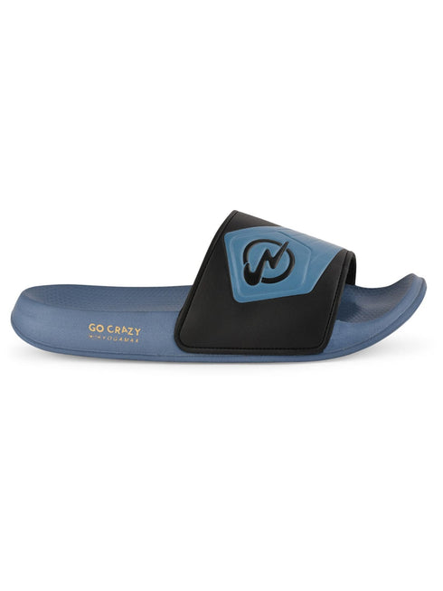 SL-429 Blue Men's Slides