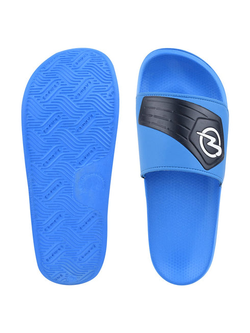 SL-429 Blue Men's Slides