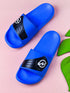 SL-429 Blue Men's Slides