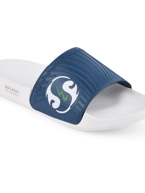 SL-430 Blue Men's Slides