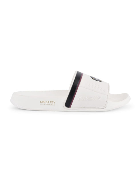 SL-431 White Men's Slides