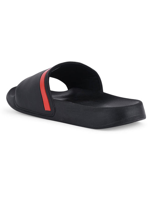 SL-432 Black Men's Slides