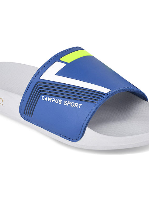 SL-432 Blue Men's Slides