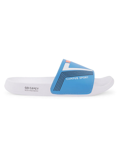 SL-432 Blue Men's Slides