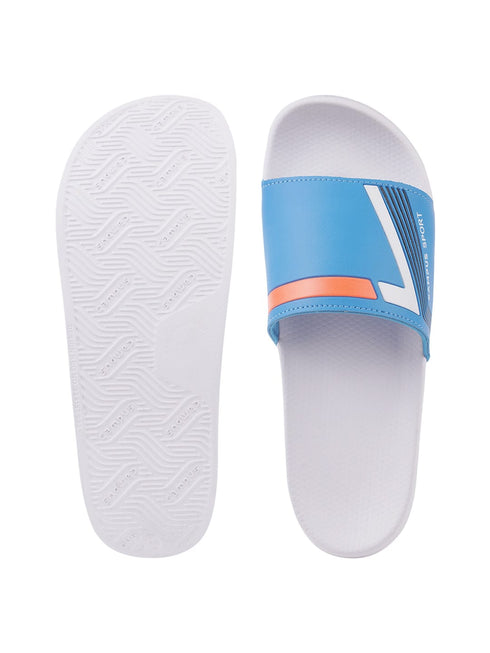 SL-432 Blue Men's Slides