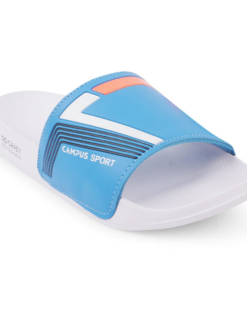 SL-432 Blue Men's Slides