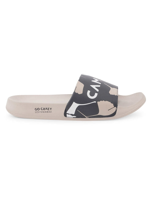 SL-433 Beige Men's Slides