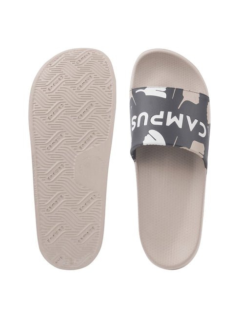 SL-433 Beige Men's Slides
