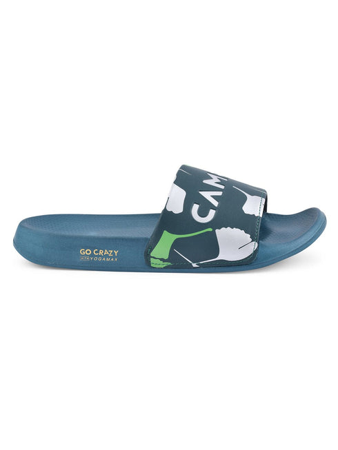 SL-433 Green Men's Slides