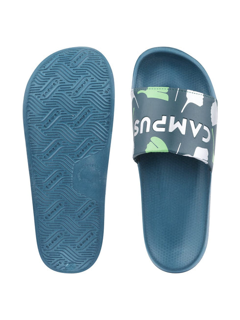 SL-433 Green Men's Slides