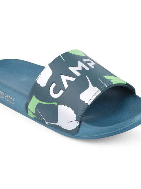 SL-433 Green Men's Slides