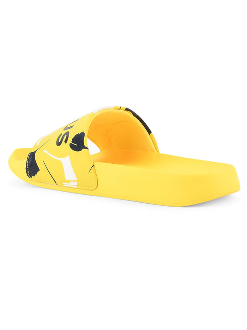 SL-433 Gold Men's Slides