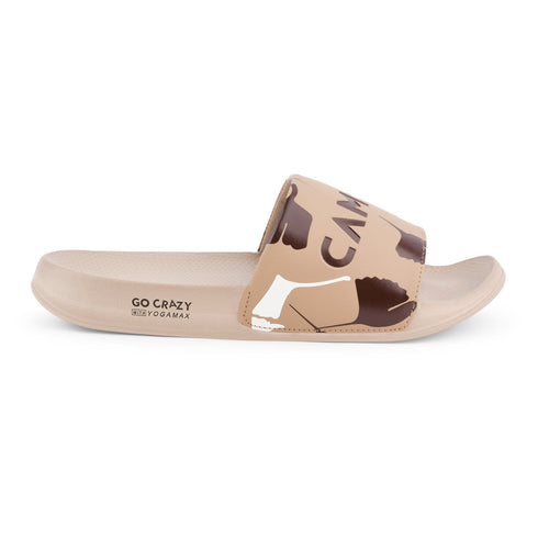 SL-433 Beige Men's Slides