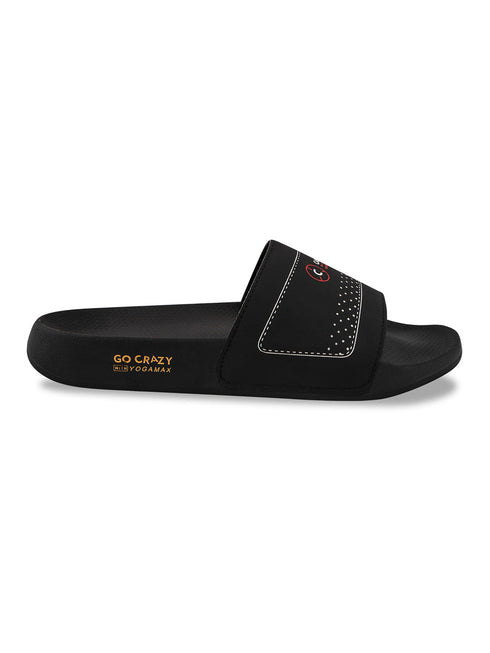 SL-436A Black Men's Slides