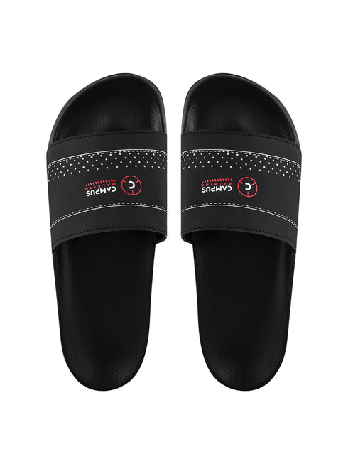 SL-436A Black Men's Slides