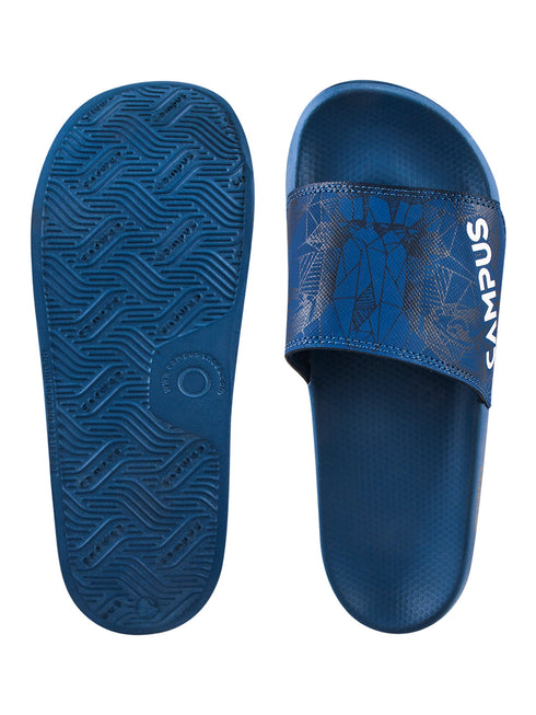 SL-437 Blue Men's Slippers