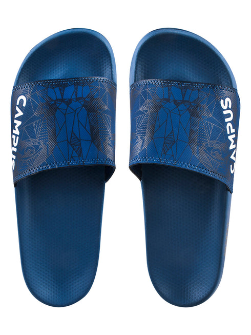 SL-437 Blue Men's Slippers
